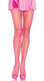 Elastaan visnet panty neon roze