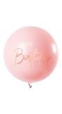 Elegant lush blush XL ballon 80cm