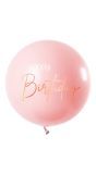 Elegant lush blush XL ballon 80cm