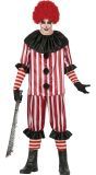 Enge clown IT kostuum mannen