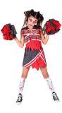 Enge zombie Cheerleader outfit meisjes