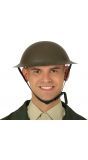 Engelse soldaat helm 2e wereldoorlog
