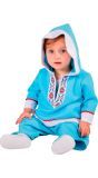 Eskimo outfit baby blauw