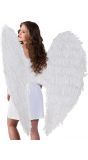 Extra grote engel vleugels wit