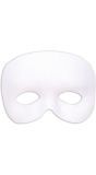 Fantoom oogmasker wit