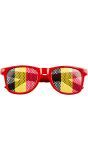 Feest bril belgische vlag