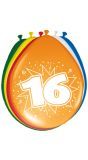 Feestelijke verjaardag ballonnen 16 jaar