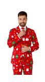 Festivity Red suit Heren Opposuits