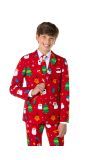 Festivity Red suit Jongens Opposuits