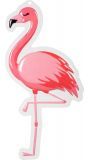 Flamingo thema wand decoratie