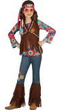 Flower power hippie outfit meisjes