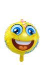 Folieballon emoticon happy