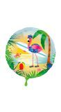 Folieballon flamingo hawaii party