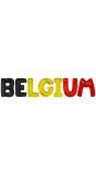 Folieballon letters belgium supporter