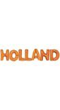 Folieballon letters holland oranje