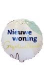 Folieballon nieuwe woning gefeliciteerd