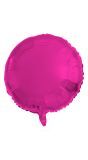 Folieballon roze rond