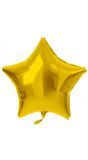 Folieballon stervorm goud
