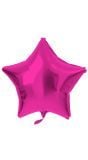 Folieballon stervorm roze