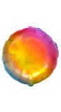 Folieballon yummy gummy rainbow rond