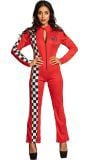 Formule 1 coureur outfit dames rood