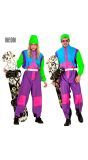 Fout snowboard ski pak neon