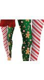 Foute kerst gingerbread panty dames