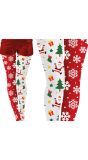 Foute kerstboom panty dames