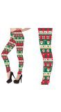 Foute kerstlegging snoepstok dames