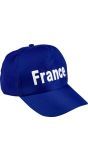 Frankrijk pet blauw