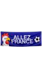 Frankrijk supporter banner allez france