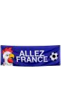 Frankrijk supporter banner allez france