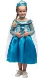 Frozen prinses jurkje meisjes blauw