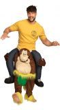 Funny monkey instap kostuum aap