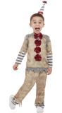 Geestige horror clown kostuum kind