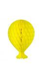 Gele ballon honingraat bal
