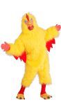 Gele kippen onesie