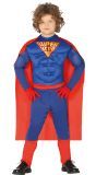Gespierd superman outfit jongen