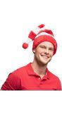 Gestreepte Kerstmuts