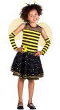 Glitter bijen outfit meisje