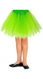 Glitter sterren tutu neon groen kinderen