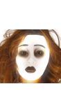 Glow in the dark horror masker vrouw