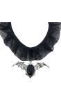 Gothic choker met vleermuis