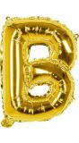 Gouden ballon letter B