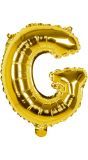 Gouden ballon letter G