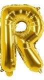 Gouden ballon letter R