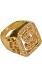 Gouden diamanten ring