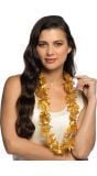 Gouden hawaii ketting