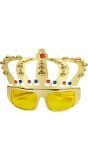 Gouden koningsbril