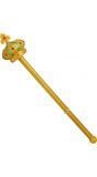 Gouden koninklijke scepter